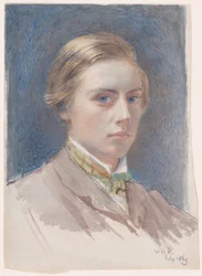 Selbstporträt, im Alter von 21 Jahren, 1863